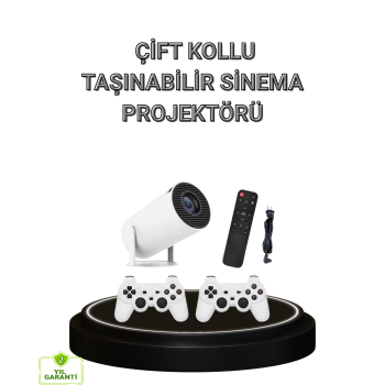 Bluetooth 5.0 ve Wi-Fi 6 Akıllı 4K Projeksiyon - Lisinya