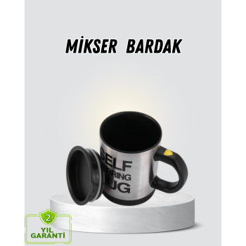 Akıllı Kendi Kendini Karıştıran Termal Kupa – Paslanmaz Çelik - Lisinya