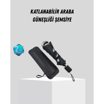 Ön Cam Güneşliği – Kalın Kumaş ve Cam Elyaf İskelet ile Maksimum UV Koruma - Lisinya