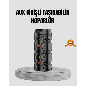 Taşınabilir Bluetooth Hoparlör Çift Sürücü Güçlü Bas HD Ses Çoklu Bağlantı - Lisinya