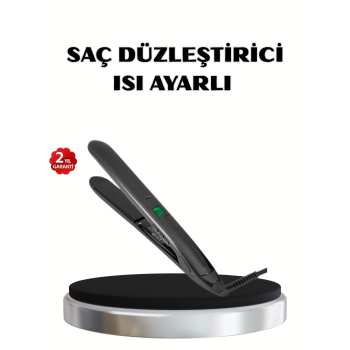 Titanyum Kaplamalı Saç Düzleştirici – Nem Koruma Sensörü - Lisinya