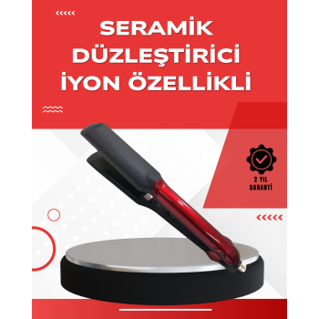 160°–220° Isı Ayarlı Saç Düzleştirici – Seyahat Tipi Hafif Model - Lisinya