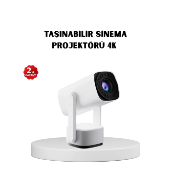 720p HD Projeksiyon Cihazı – Uzun Ömürlü Ampul, Canlı Renkler ve Evde Sinema Keyfi - Lisinya