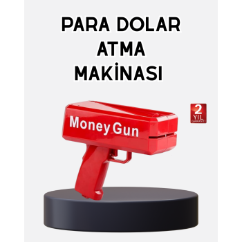 ABS Malzemeli Para Saçma Tabancası Etkinlik ve Parti Kullanımına Uygun - Lisinya