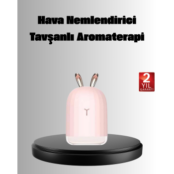Aromaterapi Uyumlu Hava Nemlendirici – Ultrasonik Sessiz Difüzör - Lisinya
