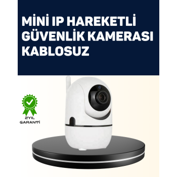 Yüksek Çözünürlüklü Hareket Takipli Kablosuz Güvenlik Kamerası – 1080P, Gece Görüşlü - Lisinya