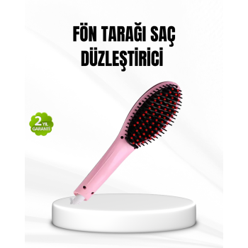 Dijital Ekranlı Saç Düzleştirici İyon Teknolojili 80-230°C Ayarlı - Lisinya