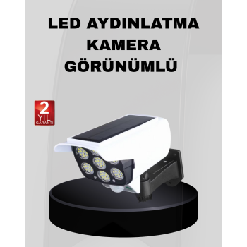 Solar Bahçe Aydınlatması Su Geçirmez IP66 PIR Sensörlü Uzun Çalışma Süreli - Lisinya