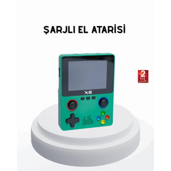 3.5 İnç IPS Ekranlı Taşınabilir Oyun Konsolu Ergonomik Çift Tetikli - Lisinya