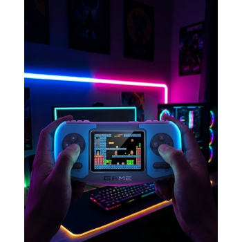 Retro El Konsolu Dahili Klasik Oyunlar AV TV Bağlantılı Şarjlı Oyun Cihazı - Lisinya