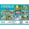 Puzzle 35 Parça 10 Çeşit 10’lu Paket