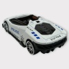 Metal Mini Polis Arabası  8 cm - Polis - 6 (Lisinya)