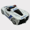 Metal Mini Polis Arabası  8 cm - Polis - 7 (Lisinya)