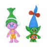 Trolls Yağmur Ormanı Şans Bebekleri 2 li Figür - TBG256562/YEŞİL-PEMBE (Lisinya)