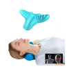 Ergonomik Boyun Masaj Yastığı – Servikal Traksiyon Destekli, Omurilik Ortopedik Yastık ( Lisinya )