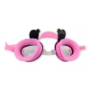 Çocuk Yüzücü Gözlüğü Silikon Taşıma Çantalı Pembe Kuğu - 9014 (Lisinya)