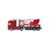 Metal İtfaiye Arabası - Merdivenli 26cm - 706-45 (Lisinya)