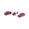 3lü İş Makinaları Road Seti - Die Cast - DS044 - İtfaiye (Lisinya)
