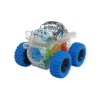 Sürtmeli Işıklı Off-Road Aracı  - 7310 - Mavi (Lisinya)