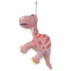 Sevimli Peluş Dinazor Turko Dino 35 cm - Pembe (Lisinya)