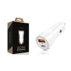30W USB ve USB-C PD Araba Şarj Cihazı Hızlı Şarj, iPhone ve Android Uyumlu, Çift Çıkışlı ( Lisinya )