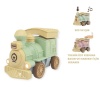 Oyuncak Tren Işıklı Sesli Bas Gitsin 14cm - YEŞİL - 8068A (Lisinya)