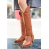 Milla Taba Cilt Tak Çıkar Topuklu Bot Ve Çizme - Lisinya