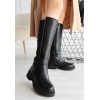 Diona Siyah Cilt Çizme - Lisinya