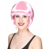 Soft Pembe Renk Parti Peruğu Küt Saç - Lisinya