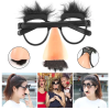 Eğlenceli Kılık Değiştirme Kaş Bıyık Mizah Gözlüğü 9x13 Cm - Lisinya