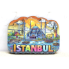 Ahşap İstanbul Temalı Magnet Alk4366 - Lisinya