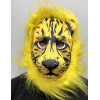 Sarı Yeleli Sarı Saçlı Aslan Maskesi Mega Peluş 2 No - Lisinya