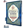 Cami Boy Satır Altı Türkçe Okunuşlu ve Türkçe Mealli Renkli Kuran-ı Kerim