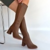 Morena Vizon Cilt BejTopuklu Çizme - Lisinya