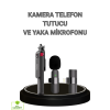 Vlog ve Canlı Yayın İçin Çift Yaka Mikrofonu ve Tripodlu Selfie Çubuğu Seti - Lisinya