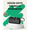 2000mAh Mini Powerbank Dahili Konektörlü PD 20W - Lisinya