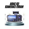 DVR Araç İçi Kamera Ön ve İç Kamera 2 İnç Ekranlı Çift Kamera - Lisinya
