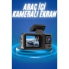 Ekranlı Sürüş Kaydedici DVR Ön ve Arka Kameralı Full HD Çözünürlüklü - Lisinya