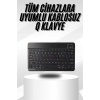 Kablosuz Bluetooth Bağlantılı Taşınabilir Q Klavye Tüm Cihazlara Uyumlu - Lisinya