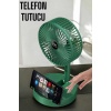 Soğutucu Vantilatör Telefon Standlı Mini Fan - Lisinya