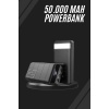Taşınabilir Powerbank 50.000 mAh 4 Girişli Hızlı Şarj Led Göstergeli Fenerli Şarj - Lisinya