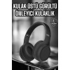 Kulak Üstü Kablosuz Bluetooth Kulaklık Gürültü Önleyici Ayarlanabilir - Lisinya