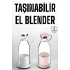 El Blender Taşınabilir Meyve Blender Şarj Edilebilir Taşınabilir Blender Elektrikli - Lisinya