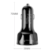 55w 3 Port Usb Araç İçin Telefon Şarj Cihazı 3 Girişli Çakmaklık Adaptör-31a Pd 20w Qc 30 ( Lisinya )