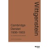 Wittgenstein Cambridge Dersleri 1930-1933