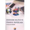 Muhasebe Kalitesi ve Finansal Raporlama