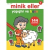 Minik Eller Yapıştır Ve Boya - Yeşil Kitap