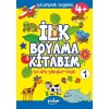 Çıkartmalı İlk Boyama Kitabım 4+ Yaş-1