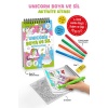 Unicorn - Boya ve Sil Aktivite Kitabı / 3 Yaş +