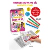 Prenses - Boya ve Sil Aktivite Kitabı / 3 Yaş +